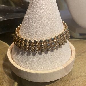 Monet Gold-Tone Beaded Bracelet